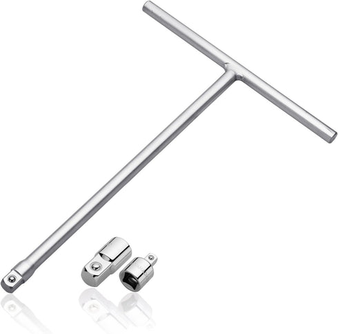 Neiko 01135A 3/8-inch Drive T-Handle Wrench | Long Reach Chromium Vanadium Steel