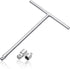 Neiko 01135A 3/8-inch Drive T-Handle Wrench | Long Reach Chromium Vanadium Steel