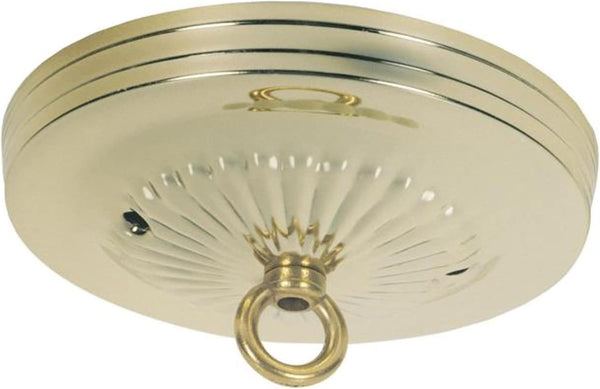 Ciata Lighting 5 Inch Canopy Kit with Hook, Mounting Hardware for Chandelier, Fan,