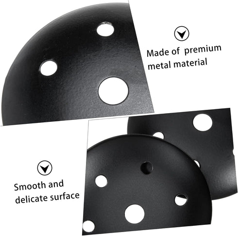 4pcs Lamp Chassis Base Kit for Ceiling Light Desk Lamp Easy Install Heat Dissipation Design Material for Home Lighting