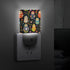Generic Russian Nesting Dolls Flowers Night Light Dusk to Dawn Into Wall Bright Auto Sensor Lamp Plug LED for Home