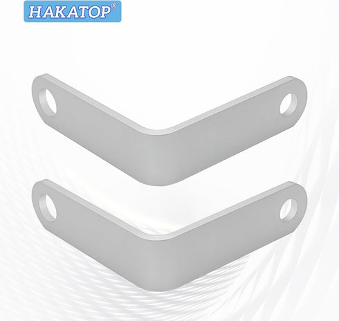 HAKATOP GH4 Gun Hanger Rafter Hook 1/4", 3/8" NPT for Nail Guns - L Shape Aluminum Double Hole