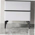 4pcs 14.5cm Homoyoyo Metal Furniture Legs Heavy Duty Cabinet Legs Replacement Sofa Dresser Feet Matte Black for Tv