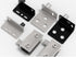 Generic 2 Pieces Shelf Corner Bracket Heavy Duty L Bracket Metal Corner Brace Stainless Steel Angle Bracket with Pre