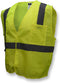 Radians SV2GMM Class 2 Mesh Safety Vest, Green, Medium