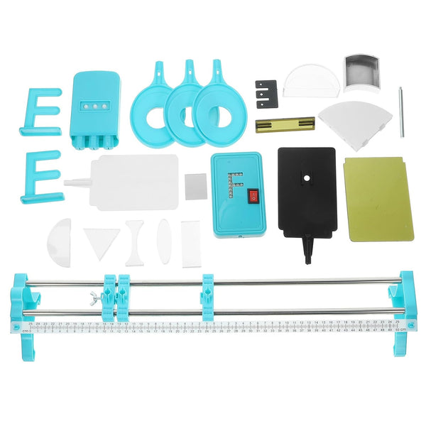 Optical Physics Experiment Kit for Middle School, Light Refraction and Imaging Equipment