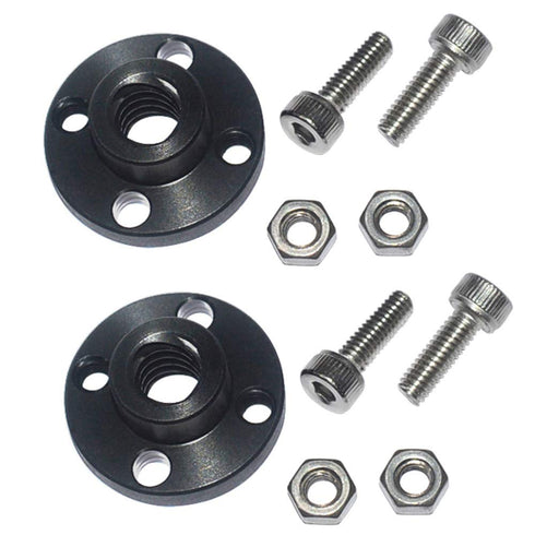 2-Pack 3D Printer Z Axis T8 Lead Screw POM Nut - Compatible with Prusa I3 MK2 MK2S MK3 MK3S 3D Printers
