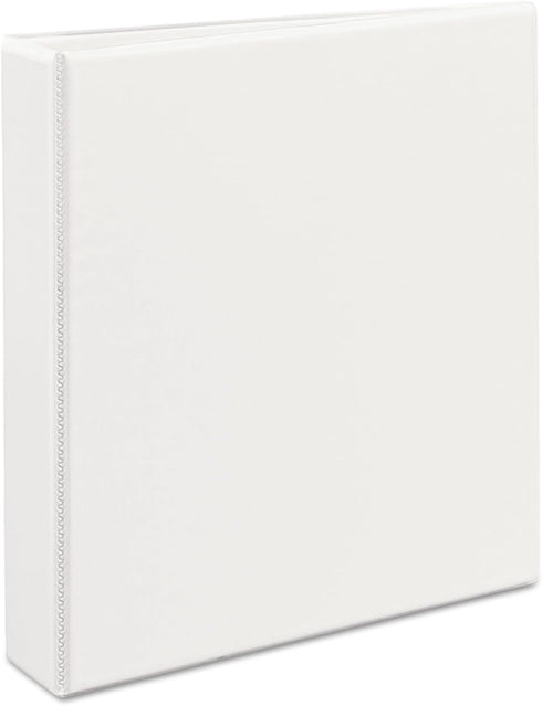 Avery 79195 Heavy-Duty View Binder, 1 1/2-Inch Capacity, Locking 1-Touch EZD Rings, White