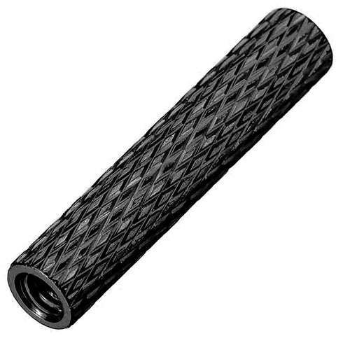 100Pcs M3X10 Knurled Standoffs for RC/Drone/Quadcopter/FPV/Racing Car Accessories (Black, 10mm)