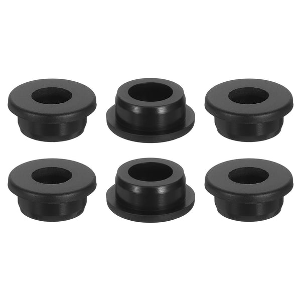 uxcell 6Pcs Rubber Grommets 26mm Drill Hole, 17mm ID Hole Top Hat