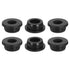 uxcell 6Pcs Rubber Grommets 26mm Drill Hole, 17mm ID Hole Top Hat