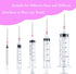 100Pack-18ga 1.5inch Dispensing Blunt Needles, Individual Package of Injection Syringe Accessories for Refilling