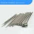 13 Pcs Ball Shape Diamond Burr Diamond Mounted Grinding Burs Stone Carving Set with 3/32 inch Mandrel for Rotary Tools
