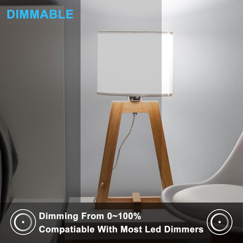 G9 Bulb Dimmable 2W 20W 25W Equivalent,6500K AC120V T4 Bulbs Lighting,220LM,360 Deg,5Pack Light Replace Halogen Cool