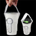 Generic 100 Pcs Clear Plastic Handle Drink Containers Bags T Type Delivery Hanging Carry Take Out Beverage Coffee Milk
