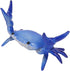 Dark Blue Creative Crab Pen Holder, Weightlifting Crabs Storage Rack for Office Desktop Decoration