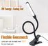 Clip on Reading Light, Clip Light with Warm & Daylight & White Light, 3 Colors, Eye-Care Clamp Lamp with 10 Modes