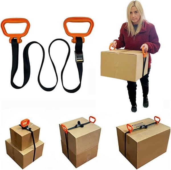 MULTUS 2 Handle Moving Strap – Heavy Duty Carrying Strap for Boxes, Furniture, Beach Gear, Camping, Sports Equipment