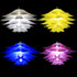 Lightingsky 20" (50cm) 15 Ceiling Pendant DIY IQ Jigsaw Puzzle Lotus Flower Lamp Shade Kit with Feet Hanging Cord