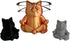 Vmohuyktx Animal Eyeglass Holder Meditations Cats Statue Figurines Sunglasses Display Stand, Nightstand Home Desk