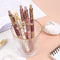 Quick Dry Ink Pens, Kawaii Ballpoint Pens, Retractable Gel Pen, 0.5mm Fine Point Black Ink for School Office Home, Pack