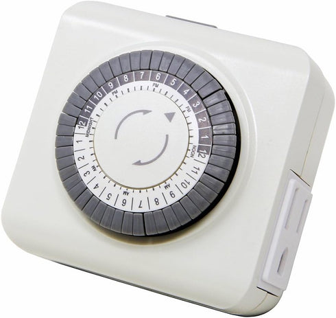 Q6914 Mechanical Timer for Low Voltage Landscape Lighting Transformer