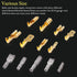 Twidec 640Pcs Quick Splice Male and Female Wire Spade Connector Crimp Terminal & Bullet Connectors Terminals Crimp