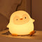 Penguin Silicone Night Light, 50H/12H Long Battery Life Touch Lamp with 30-Min