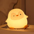 Penguin Silicone Night Light, 50H/12H Long Battery Life Touch Lamp with 30-Min