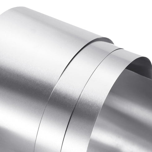 PATIKIL 4.5cm X1M Stainless Steel Foil Roll, 1pcs 304 Flashing Roll 0.3mm Shim for Roofs Gutters Machinery