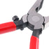 Swpeet Heavy Duty Key Fob Pliers Tool, Metal Glass Running Pliers with Curved Jaws for Key Fob Hardware
