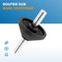 DNP617 1/4 Pokin Centering Cone Compatible with Router, for Fixed Base Compact Router Subbase Centering Pin & Cone