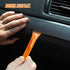 Craedli 3PCS Plastic Scraper Tool, Multi-Purpose Non-Scratch Scrapers Car Crevice Cleaning Tool for Tight Spaces