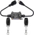 VONVOFF Remote Control Switch,AC110/230/240/250v Waterproof Wireless Light Switch with 4.9ft Extension Cord Outlet