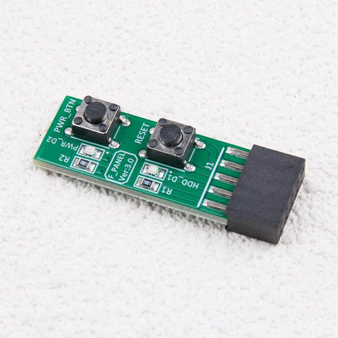 ZORZA 1Pcs 10Pin Reset WIN7/10/11 Motherboard Switching Tester Board with LED & Button Mainboard Diagnostic Test
