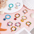 10 WEBEEDY Styles Decorative Star Shell Stethoscope Charms, Personalized Stethoscope Decorations Beads for Doctor Nurse