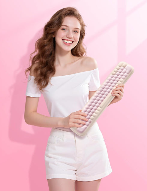 Meatanty Keyboard Wrist Rest, Ergonomic Keypad Support, Soft Memory Foam Hand Rest Pad for Typing Comfort, Computer