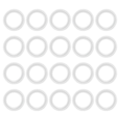 PATIKIL 20pcs Tri Clamps Gasket, 22mm OD 15.9mm ID Sanitary TC Tri