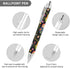 Generic 2 Russian Nesting Dolls Flowers Funny Retractable Ballpoint Pen Black Ink Smooth Writing Pens Personalized