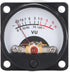 VU Meter Panel Kit 2PCS, VU Meter Warm Back Light Recording Audio Level Amp with Driver Board