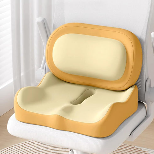Generic Lumbar Support Pillow, Orthopedic Seat Cushion, Memory Foam Lumbar Pillow Relieves Lower Back Pain Office Chair