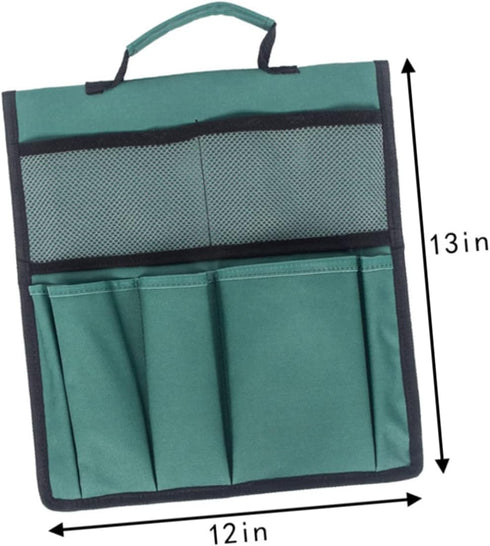 Multifunctional Rolling Garden Tool Storage Bag - Oxford Pouch Organizer