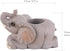 Elephant Pen Pencil Holder, Cute Desk Organizer Animal Ornament, Makeup Brush Holder for Home Office