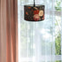RCFINE E27 Lampshade Vintage Bamboo Lampshade Flower Pattern Lantern Shade Cover Light Accessory for Pendant Table Lamp