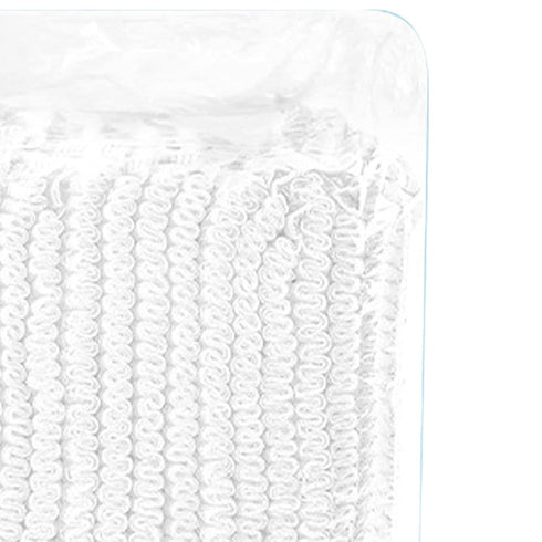 Srliya 100 (21in Pcs Disposable Cap High Elasticity Non Woven Fabric Disposable Hair Net Head Cover for Beauty Salon