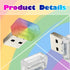 POTAMERO 2 USB LED Car Interior Atmosphere Lights, PCS, Night Light, Decoration Lamp USB Night Light for All Car