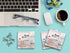 Butler in the Home 12 Pack Sticky Notes 3"x3" 50 Sheets Per Pad, Cute Funny Memo Note Pads for Home Office