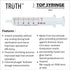 Truth Laboratory Glass Syringe, 5ml Glass Tip (01-08-01-05)