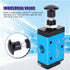 Pneumatic 1/4"NPT Two-Position Three-way Air Hand Lever Operated Valve Pneumatic Solenoid Valve Manual Control Push-Pull 3R210-08