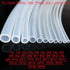 ECYC Ltd 32.8 8mm 10mm Feet Transparent Flexible Silicone Tubing, Soft Food Grade Silicone Tubes High Temperature Pure